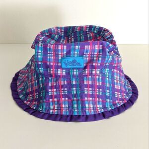 UV Skinz Purple Pink Reversible Bucket Sun Hat Toddler 3T-4T